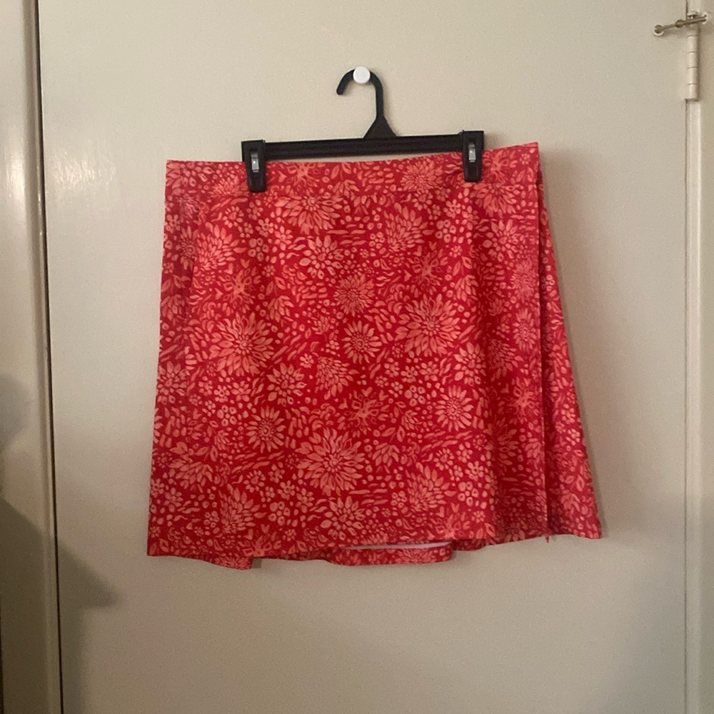 Ripskirt Hawaii Pink Wrap Around Skirt Length 2